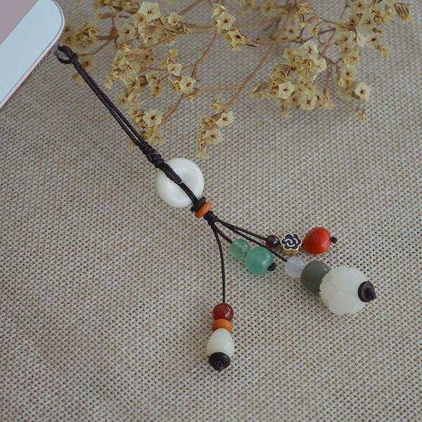 pure handmade chain female short net red bodhi mobile phone pendant to ensure safety buckle fashion literary style
pure handmade chain female short net red bodhi mobile phone pendant to ensure safety buckle fashion literary style