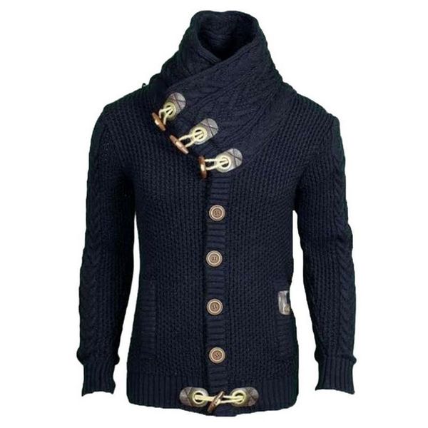men's sweaters button sweater coats men winter fashion turtleneck vintage cardigan coat casual warm knitting tricot jumpers, White;black
men's sweaters button sweater coats men winter fashion turtleneck vintage cardigan coat casual warm knitting tricot jumpers, White;black