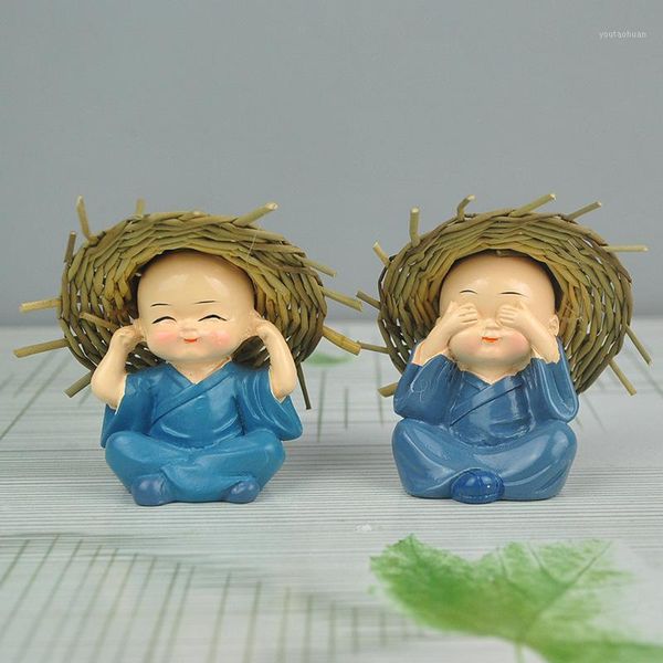 decorative objects & figurines 4 pcs with straw hat four monk resin handicraft factory direct selling small decor miniatures figurine home g
decorative objects & figurines 4 pcs with straw hat four monk resin handicraft factory direct selling small decor miniatures figurine home g