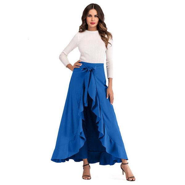 new women's casual irregular lotus 8830# leaf bow high waist long skirt pants, Black;gray
new women's casual irregular lotus 8830# leaf bow high waist long skirt pants, Black;gray