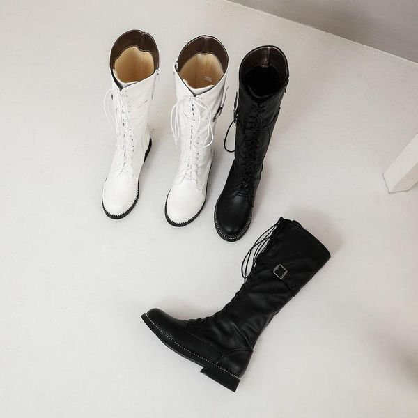 children boots new high heel is concise joker side buckle belt melting thick heel winter student shoe princess appeal, Black
children boots new high heel is concise joker side buckle belt melting thick heel winter student shoe princess appeal, Black