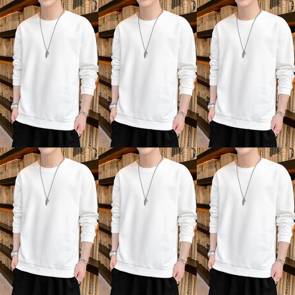 autumn sweater men's round neck hoodless trend 2020 new bottoming men's autumn long sleeve t-shirt empty sweatert-shirt sweaterboa, Black
autumn sweater men's round neck hoodless trend 2020 new bottoming men's autumn long sleeve t-shirt empty sweatert-shirt sweaterboa, Black