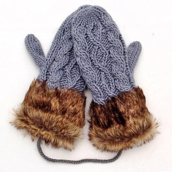 five fingers gloves cute ladies girls mitten knitting halter wrist winter warm, Blue;gray
five fingers gloves cute ladies girls mitten knitting halter wrist winter warm, Blue;gray