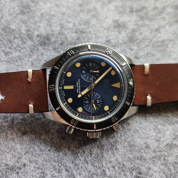 43mm chronograph chrono all sub dials working waterproof japan quartz mens men watch limited edition wristwatch genuine strap, Slivery;brown
43mm chronograph chrono all sub dials working waterproof japan quartz mens men watch limited edition wristwatch genuine strap, Slivery;brown