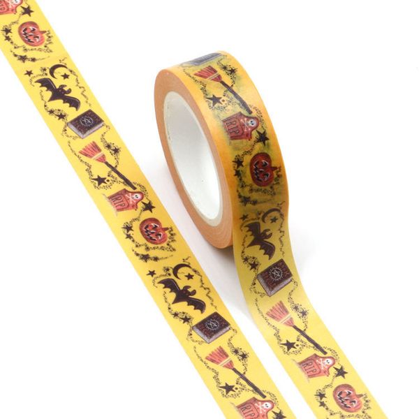 halloween pumpkin bat 1x stars new broom moon design washi stationery adhesive scrapbooking masking tape stickers
halloween pumpkin bat 1x stars new broom moon design washi stationery adhesive scrapbooking masking tape stickers