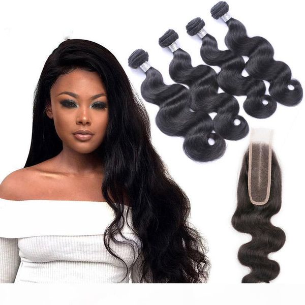 peruvian human hair extensions 4 bundles with 2x6 lace closure 5 pieces hair wefts with 2*6 closure body wave natural hair, Black;brown
peruvian human hair extensions 4 bundles with 2x6 lace closure 5 pieces hair wefts with 2*6 closure body wave natural hair, Black;brown