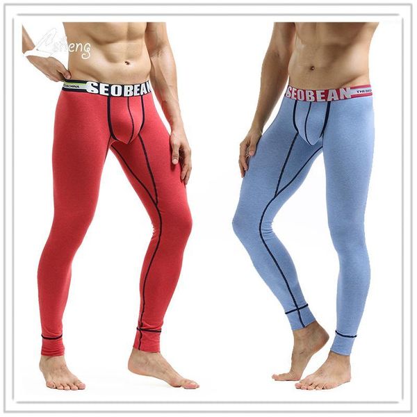 men's sleepwear 1pcs brand solid color warm long johns clothes male cotton slim hip leggings tight pants men underwear1, Black;brown
men's sleepwear 1pcs brand solid color warm long johns clothes male cotton slim hip leggings tight pants men underwear1, Black;brown