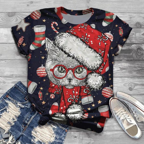 40# plus size harajuku woman tshirts short sleeve 3d christmas printed o-neck graphic tee t-shirt women clothes aesthetic, White
40# plus size harajuku woman tshirts short sleeve 3d christmas printed o-neck graphic tee t-shirt women clothes aesthetic, White