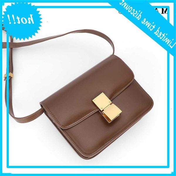 maidudu classic box tofu stewardess one shoulder cross small square hand rub grain caramel women's bag
maidudu classic box tofu stewardess one shoulder cross small square hand rub grain caramel women's bag