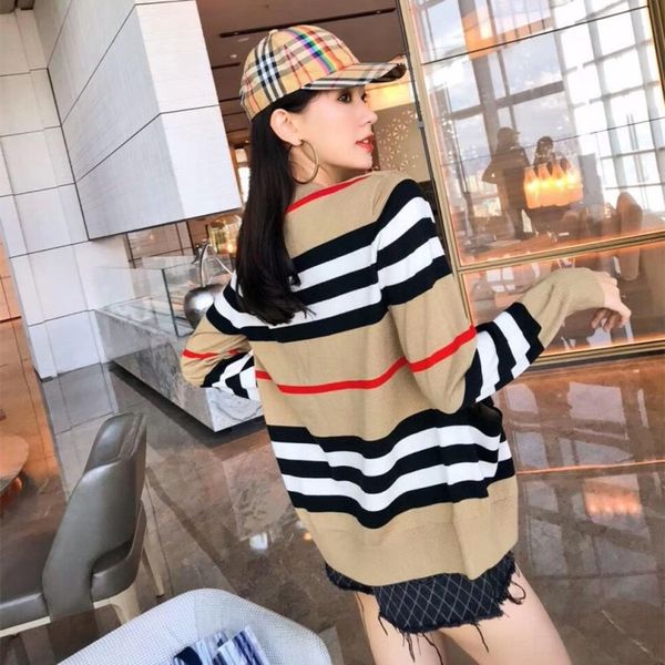 early button knitwear autumn 2020 new striped fashion trendy button women's cardigan knitwear cardigan women's sweater l9qc0, White;black
early button knitwear autumn 2020 new striped fashion trendy button women's cardigan knitwear cardigan women's sweater l9qc0, White;black