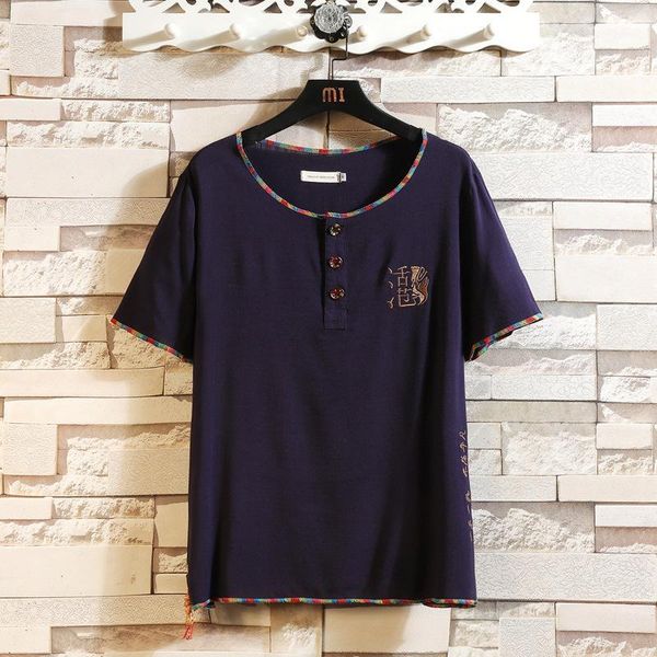 chinese style cotton linen t-shirt men's retro ethnic style embroidery tang suit short-sleeved loose hanfu linen half-sleeved1, White;black
chinese style cotton linen t-shirt men's retro ethnic style embroidery tang suit short-sleeved loose hanfu linen half-sleeved1, White;black