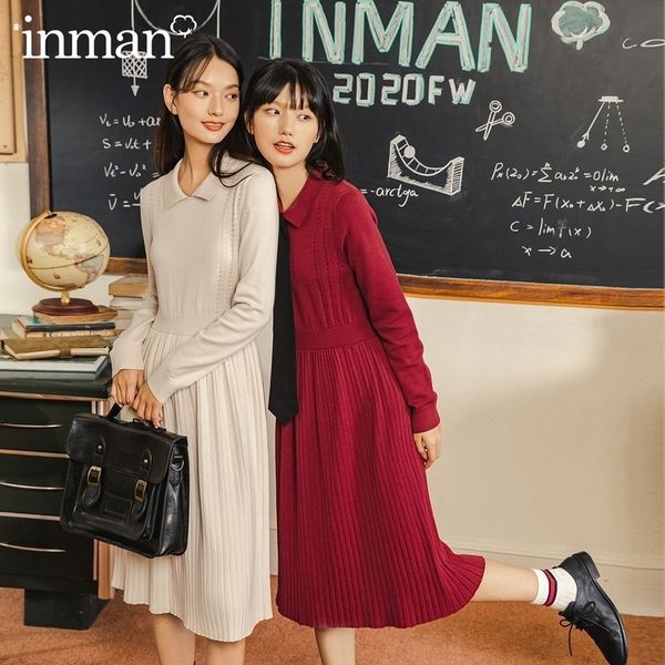 inman autumn winter new arrival temperament waist-controlled slimming knit dress hollow jacquard long-sleeve dress 201027, Black;gray
inman autumn winter new arrival temperament waist-controlled slimming knit dress hollow jacquard long-sleeve dress 201027, Black;gray