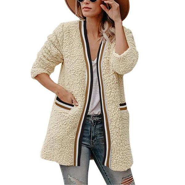 fashion long-sleeved lapel faux fur coat women warm teddy bear coat ladies fur jacket female teddy outwear black plush overcoat, Black;brown
fashion long-sleeved lapel faux fur coat women warm teddy bear coat ladies fur jacket female teddy outwear black plush overcoat, Black;brown