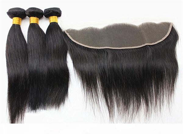 straight hair extensions with 13x4 ear to ear hair closure peruvian indian 100% virgin human hair bundles with lace frontal closure 8-28inch, Black
straight hair extensions with 13x4 ear to ear hair closure peruvian indian 100% virgin human hair bundles with lace frontal closure 8-28inch, Black