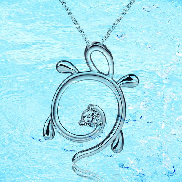 925 sterling silver animal turtle chain pendant necklace with transparent cz fine jewelry for valentine gifts 2020 q0531
925 sterling silver animal turtle chain pendant necklace with transparent cz fine jewelry for valentine gifts 2020 q0531