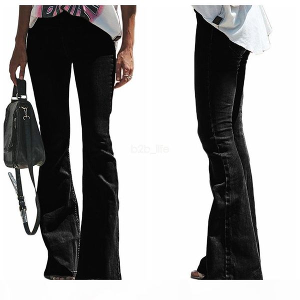 women vintage hole ripped jeans stretchy bell bottoms fit flare jeans ladies casual wide leg washed denim trousers denim pants ljja2615, Blue
women vintage hole ripped jeans stretchy bell bottoms fit flare jeans ladies casual wide leg washed denim trousers denim pants ljja2615, Blue