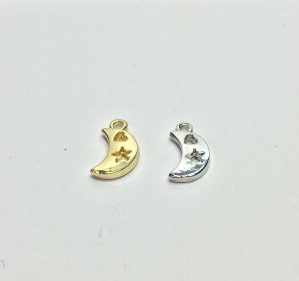 eruifa wholesales lovely 16*10mm moon with star 20pcs per bag zinc alloy jewelry diy charms pendant 2 colors1, Bronze;silver
eruifa wholesales lovely 16*10mm moon with star 20pcs per bag zinc alloy jewelry diy charms pendant 2 colors1, Bronze;silver