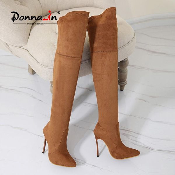 donna-in long stretch high heels women boots 2020 new fashion winter over the knee stiletto boot female shoes large size, Black
donna-in long stretch high heels women boots 2020 new fashion winter over the knee stiletto boot female shoes large size, Black