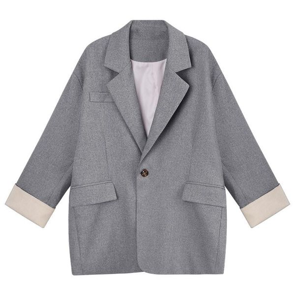 2020 spring autumn women's blazers coats new british style suit jacket female korean chic retro outerwear b88, White;black
2020 spring autumn women's blazers coats new british style suit jacket female korean chic retro outerwear b88, White;black