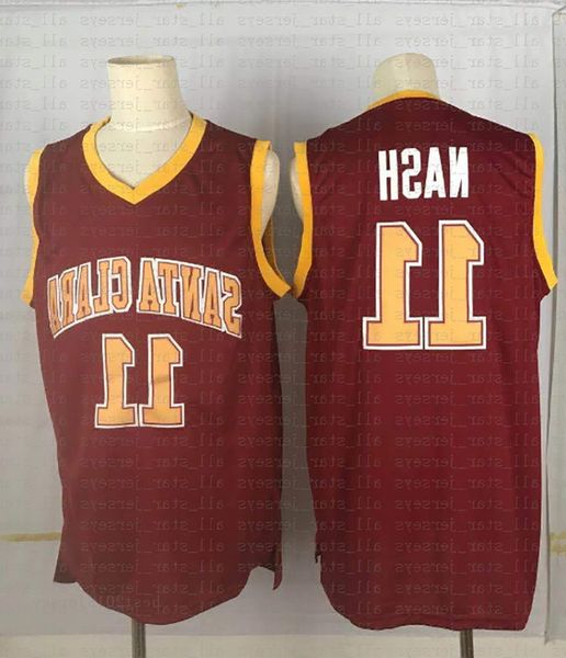 ncaa steve nash santa clara college basketball jersey red 23 james wade 30 curry allen 3 iverson size s-xxl 2 leonard 11 irving
ncaa steve nash santa clara college basketball jersey red 23 james wade 30 curry allen 3 iverson size s-xxl 2 leonard 11 irving