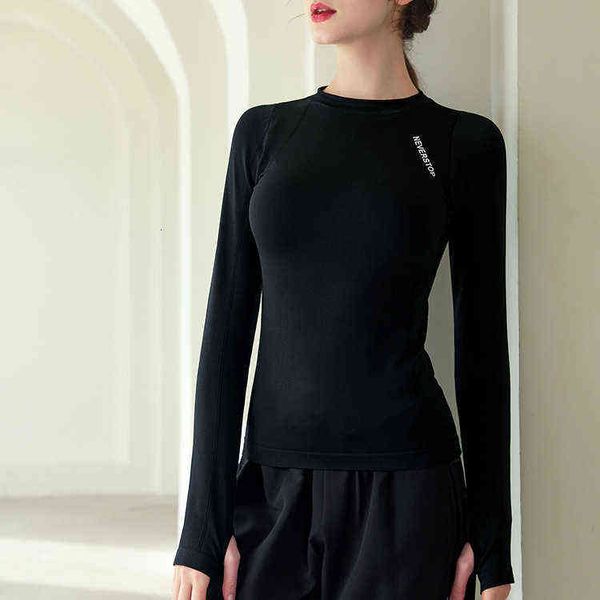 women's t-shirt yoga yoga cloth running fast drying bottomed shirt sports fitns coat elastic tight thin and long sleeve autumn, White
women's t-shirt yoga yoga cloth running fast drying bottomed shirt sports fitns coat elastic tight thin and long sleeve autumn, White