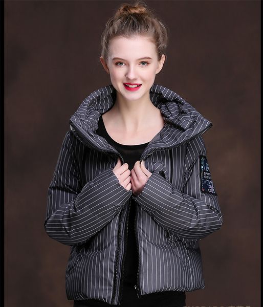 2021 new women of white duck down short with hood parka quilted warm winter jacket mujer wxf421 8i55, Black
2021 new women of white duck down short with hood parka quilted warm winter jacket mujer wxf421 8i55, Black