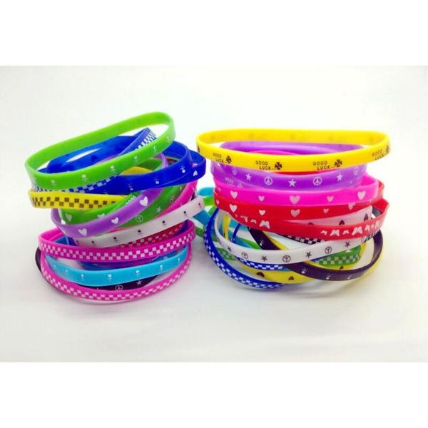 1000pcs lots sile wristband rubber elastic bracelet skull butterfly etc mixed 10 style men children cartoon fashi jlltzt home003, Black
1000pcs lots sile wristband rubber elastic bracelet skull butterfly etc mixed 10 style men children cartoon fashi jlltzt home003, Black