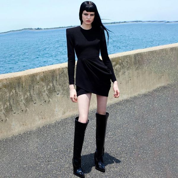 wholesale autumn and winter women dresses black long sleeve fashion celebrity cocktail party bandage dress1, Black;gray
wholesale autumn and winter women dresses black long sleeve fashion celebrity cocktail party bandage dress1, Black;gray