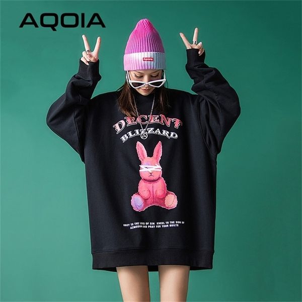 autumn streetwear pink bunny printing black women sweatshirt plus size o neck loose womens hoodies ins female pullovers 201216
autumn streetwear pink bunny printing black women sweatshirt plus size o neck loose womens hoodies ins female pullovers 201216