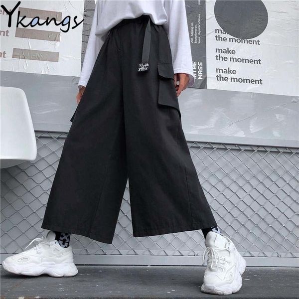 elastic high waist joggers streetwear women cargo pants casual cargo pants joggers pants female trousers harajuku big pockets 201031, Black;white
elastic high waist joggers streetwear women cargo pants casual cargo pants joggers pants female trousers harajuku big pockets 201031, Black;white
