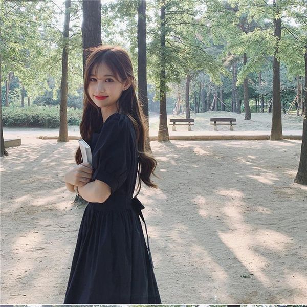 summer girls dress women cotton linen casual short sleeve dresses female dress vintage solid red dress boho robe femme vestido, Black;gray
summer girls dress women cotton linen casual short sleeve dresses female dress vintage solid red dress boho robe femme vestido, Black;gray