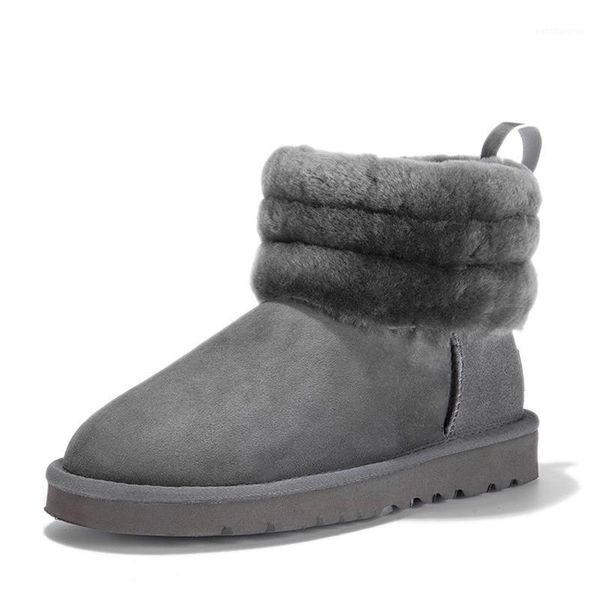 boots women genuine leather shoes woman sheepskin with natural real sheep fur female winter snow footwear girls boots1, Black;grey
boots women genuine leather shoes woman sheepskin with natural real sheep fur female winter snow footwear girls boots1, Black;grey