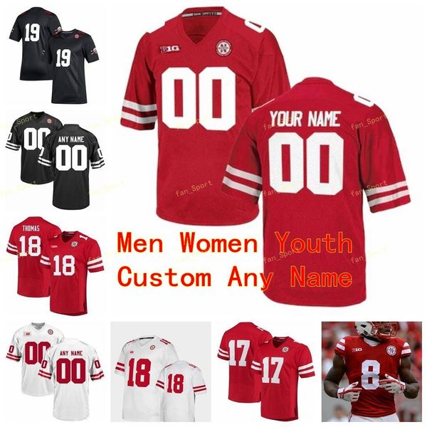 custom nebraska cornhuskers college football jersey 21 roger craig 22 devine ozigbo 22 rex burkhead 24 cooper jewett women youth stitched, Black
custom nebraska cornhuskers college football jersey 21 roger craig 22 devine ozigbo 22 rex burkhead 24 cooper jewett women youth stitched, Black