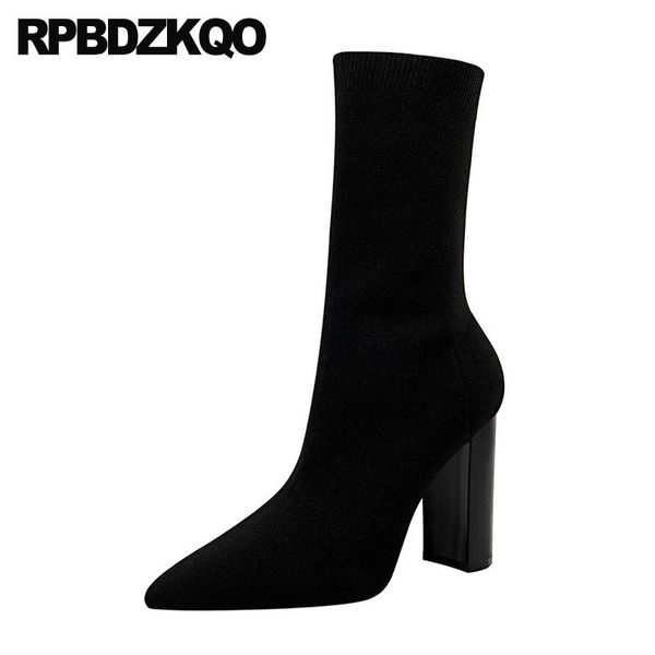 boots thick black pointed toe fall high heel ankle 2021 autumn knit shoes women block silver chunky slip on
boots thick black pointed toe fall high heel ankle 2021 autumn knit shoes women block silver chunky slip on