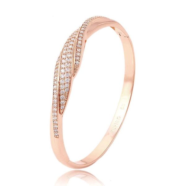 mxgxfam rose 585 gold color micro inlay + zircon bangles and bracelets for women 18 cm fashion jewelry, Black
mxgxfam rose 585 gold color micro inlay + zircon bangles and bracelets for women 18 cm fashion jewelry, Black