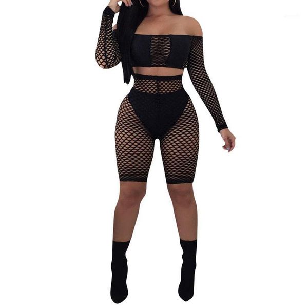 new women set slash-neck long-sleeve crop and shorts two piece sets see-through mesh beach wear b06jm7171, White
new women set slash-neck long-sleeve crop and shorts two piece sets see-through mesh beach wear b06jm7171, White