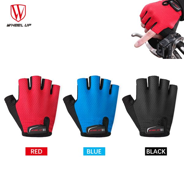 wheel up cycling half finger sumer mtb mountain bicycle breathable bike sponge pad professional gloves men, Blue;gray
wheel up cycling half finger sumer mtb mountain bicycle breathable bike sponge pad professional gloves men, Blue;gray