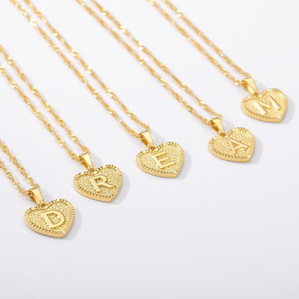 chains initial heart letter necklace chain for women stainless steel a-z love alphabet pendant jewelry christmas gifts bijoux, Silver
chains initial heart letter necklace chain for women stainless steel a-z love alphabet pendant jewelry christmas gifts bijoux, Silver