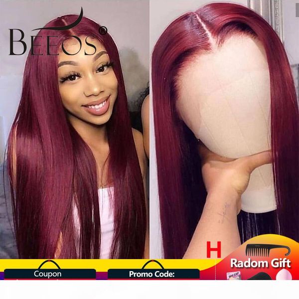 h n burgundy deep part with baby hair straight pre plucked hairline wig brazilian remy wigs, Black
h n burgundy deep part with baby hair straight pre plucked hairline wig brazilian remy wigs, Black