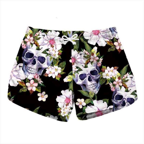 6 Patterns Harajuku Red Floral Skull Summer Workout Shorts Flower Halloween Women Pink, White;black 
6 Patterns Harajuku Red Floral Skull Summer Workout Shorts Flower Halloween Women Pink, White;black