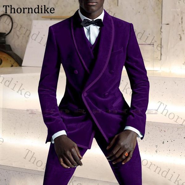 thorndike three pieces set men wedding suits custom made velvet shawl lapel groom tuxedos solid slim double breasted party suits1, White;black
thorndike three pieces set men wedding suits custom made velvet shawl lapel groom tuxedos solid slim double breasted party suits1, White;black