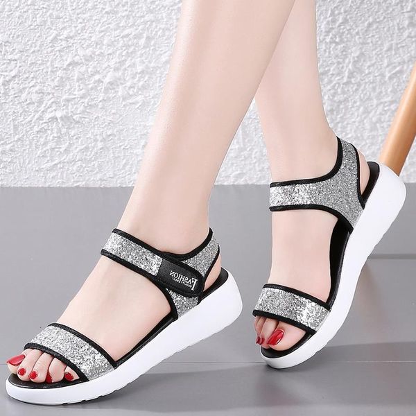 summer glitter luxury women sandals light weight comfort flat sandals shoes woman verclo beach shoes for ladies flipflop1, Black
summer glitter luxury women sandals light weight comfort flat sandals shoes woman verclo beach shoes for ladies flipflop1, Black