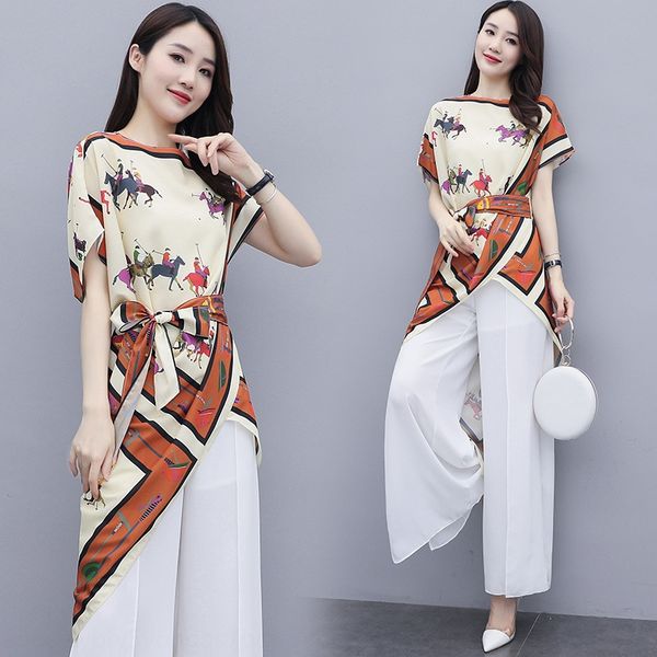 new fashion trend in summer 2020two pieces of goddess style pants with irregular pants and trousersprint waist and wide leg kbvza, Gray
new fashion trend in summer 2020two pieces of goddess style pants with irregular pants and trousersprint waist and wide leg kbvza, Gray
