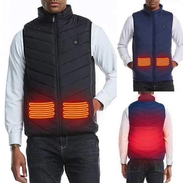 2019 men winter usb electric heated vest parkas men heating warm cotton jacket coats thermal waistcoat winter outdoor overcoats1, Black;white
2019 men winter usb electric heated vest parkas men heating warm cotton jacket coats thermal waistcoat winter outdoor overcoats1, Black;white