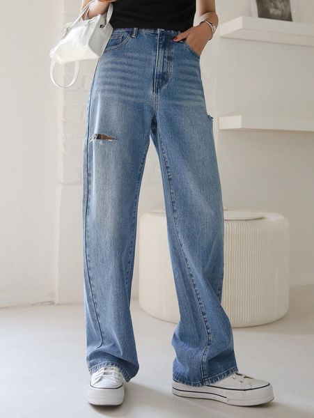 dazy cat whisker ripped boyfriend jeans b4db#, Blue
dazy cat whisker ripped boyfriend jeans b4db#, Blue