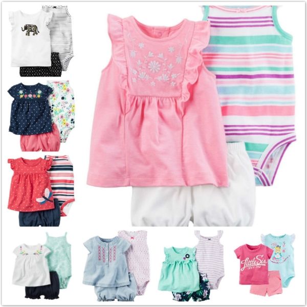 3pcs children baby girl clothes set summer casual short-sleeved t-shirt+bodysuit+shorts 3pieces bebe girls clothing outfit y200803, White
3pcs children baby girl clothes set summer casual short-sleeved t-shirt+bodysuit+shorts 3pieces bebe girls clothing outfit y200803, White