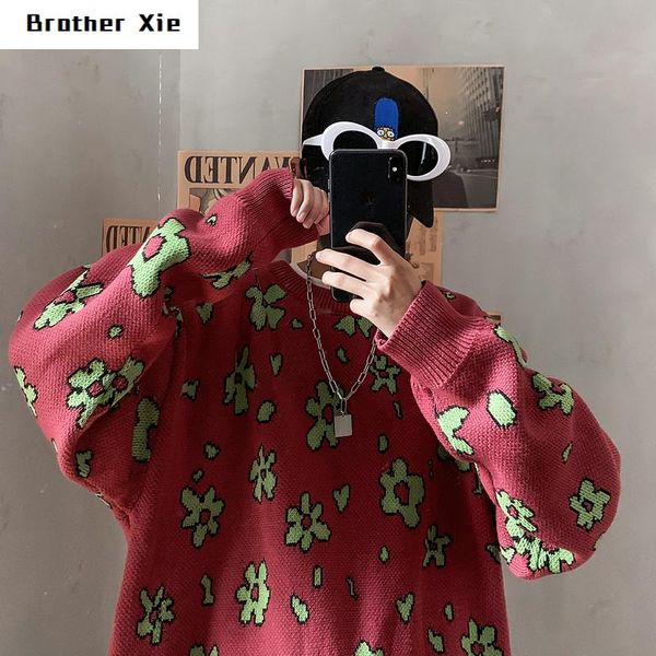 flower sweater men's warm fashion casual o-neck knit pullover man wild loose long sleeve knitting sweaters male sweter clothes, White;black
flower sweater men's warm fashion casual o-neck knit pullover man wild loose long sleeve knitting sweaters male sweter clothes, White;black