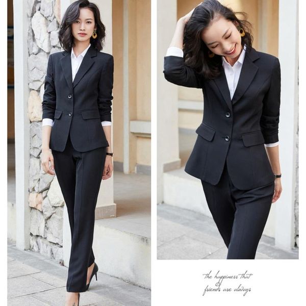 formal ladies black blazer women business suits with pant and jacket set work office uniform style, White
formal ladies black blazer women business suits with pant and jacket set work office uniform style, White