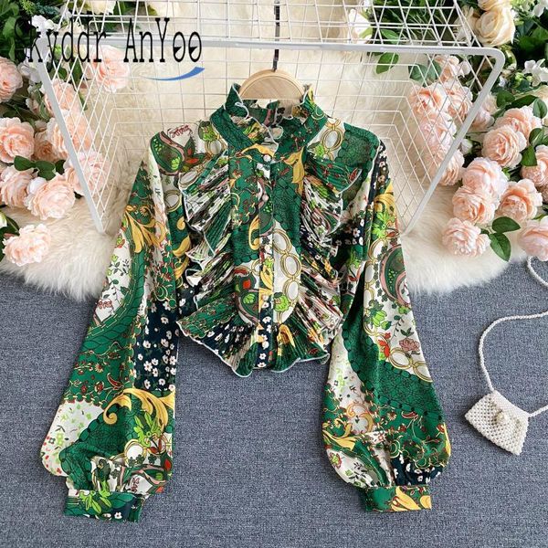 women's blouses & shirts fall 2021 women clothing vintage blouse ruffled fashion blusas loose long sleeve stand collar elegant and blou, White
women's blouses & shirts fall 2021 women clothing vintage blouse ruffled fashion blusas loose long sleeve stand collar elegant and blou, White