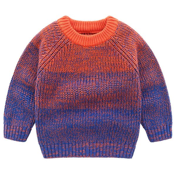 5 thickened by 28.5 sweaters two children's yuan baby's t-shirt color gradient sweater 92572 b6t6, Blue
5 thickened by 28.5 sweaters two children's yuan baby's t-shirt color gradient sweater 92572 b6t6, Blue